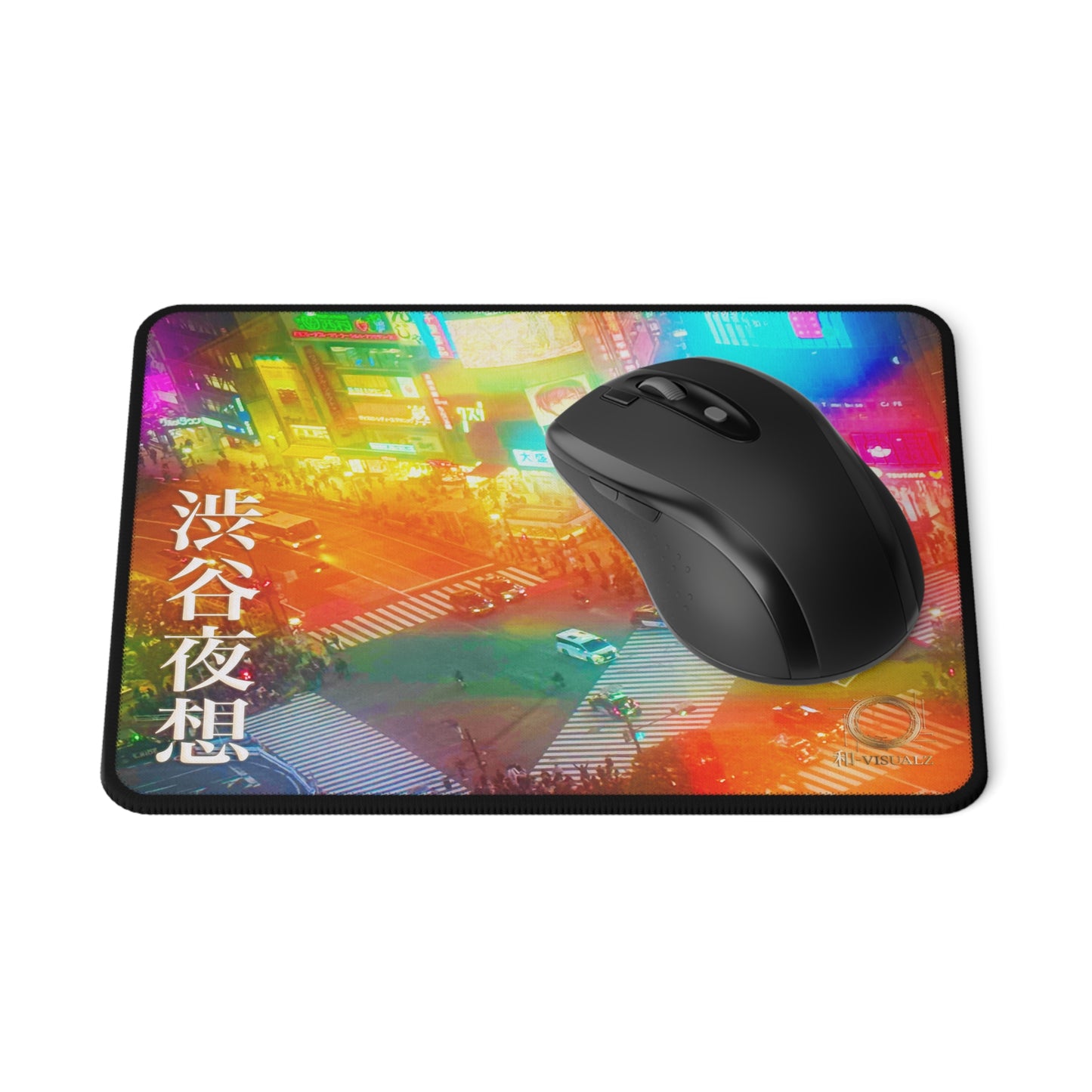 Shibuya Nocturn Mouse Pad — 渋谷夜想 | Personalized Kanji Name Available | WA-VISUALZ