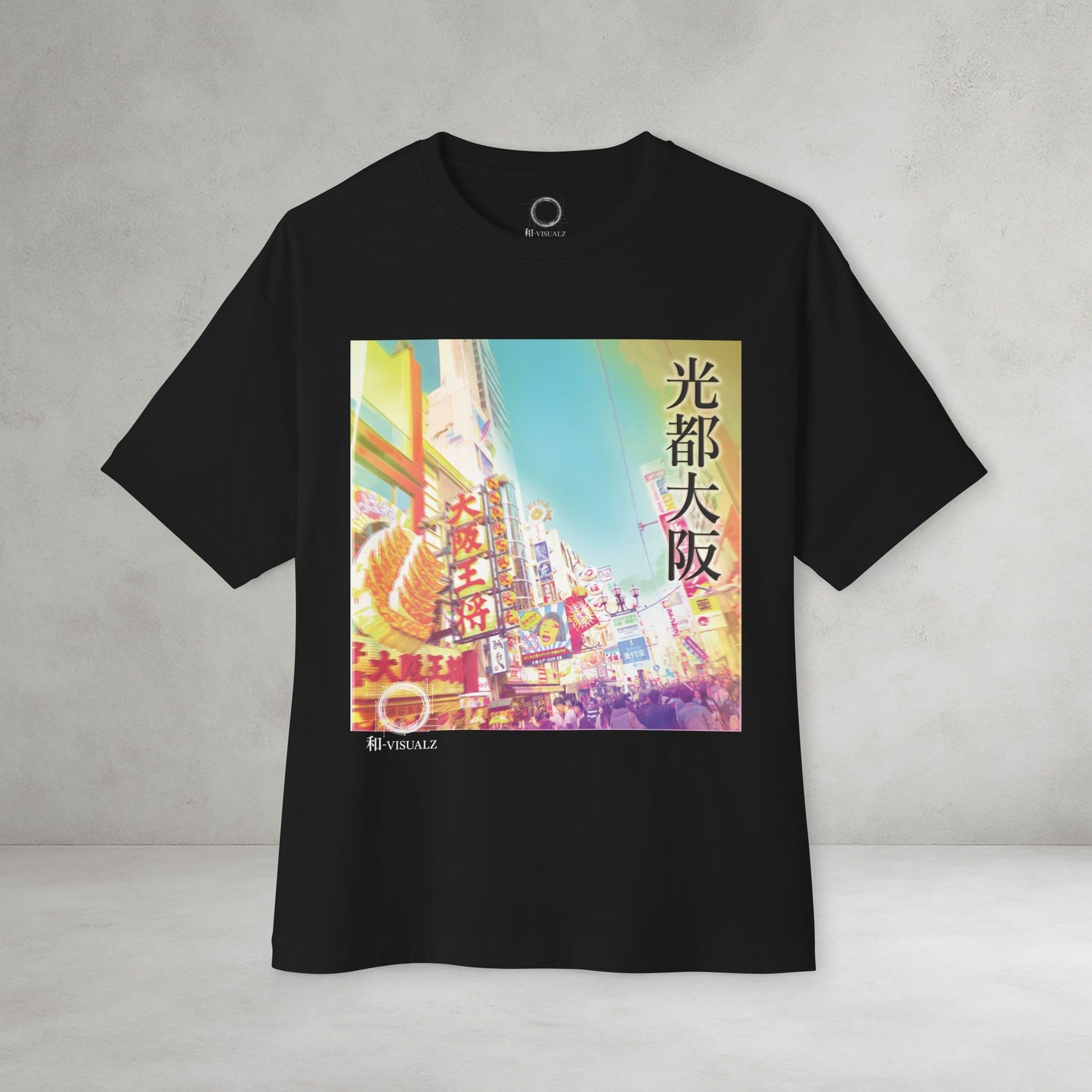 Osaka Delight Unisex Tee — 光都大阪 | Personalized Kanji Name Available | WA-VISUALZ