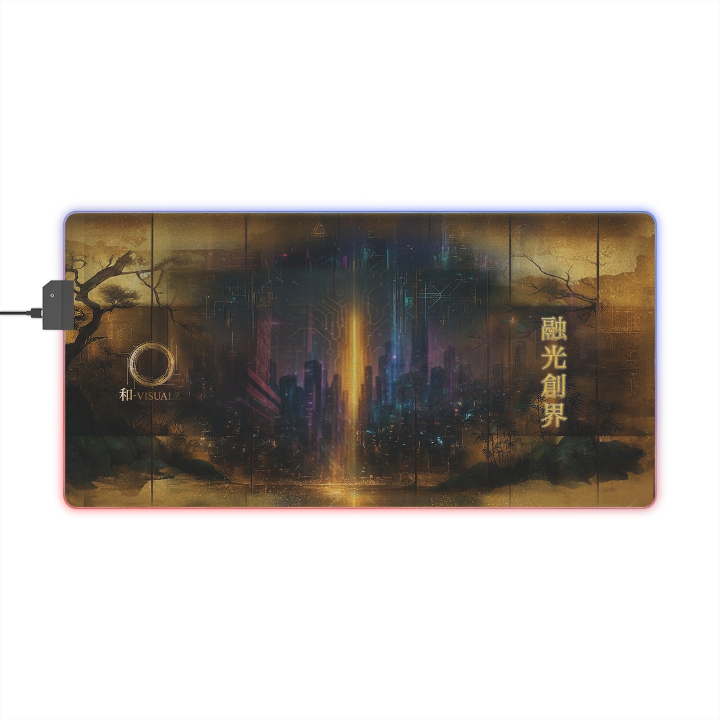 Fusion LED Light Realm Gaming Mouse Pad — 融光創界 | WA-VISUALZ