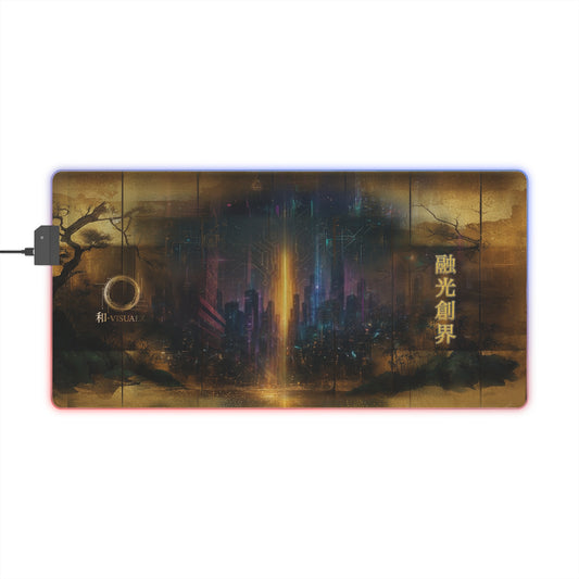 Fusion LED Light Realm Gaming Mouse Pad — 融光創界 | WA-VISUALZ