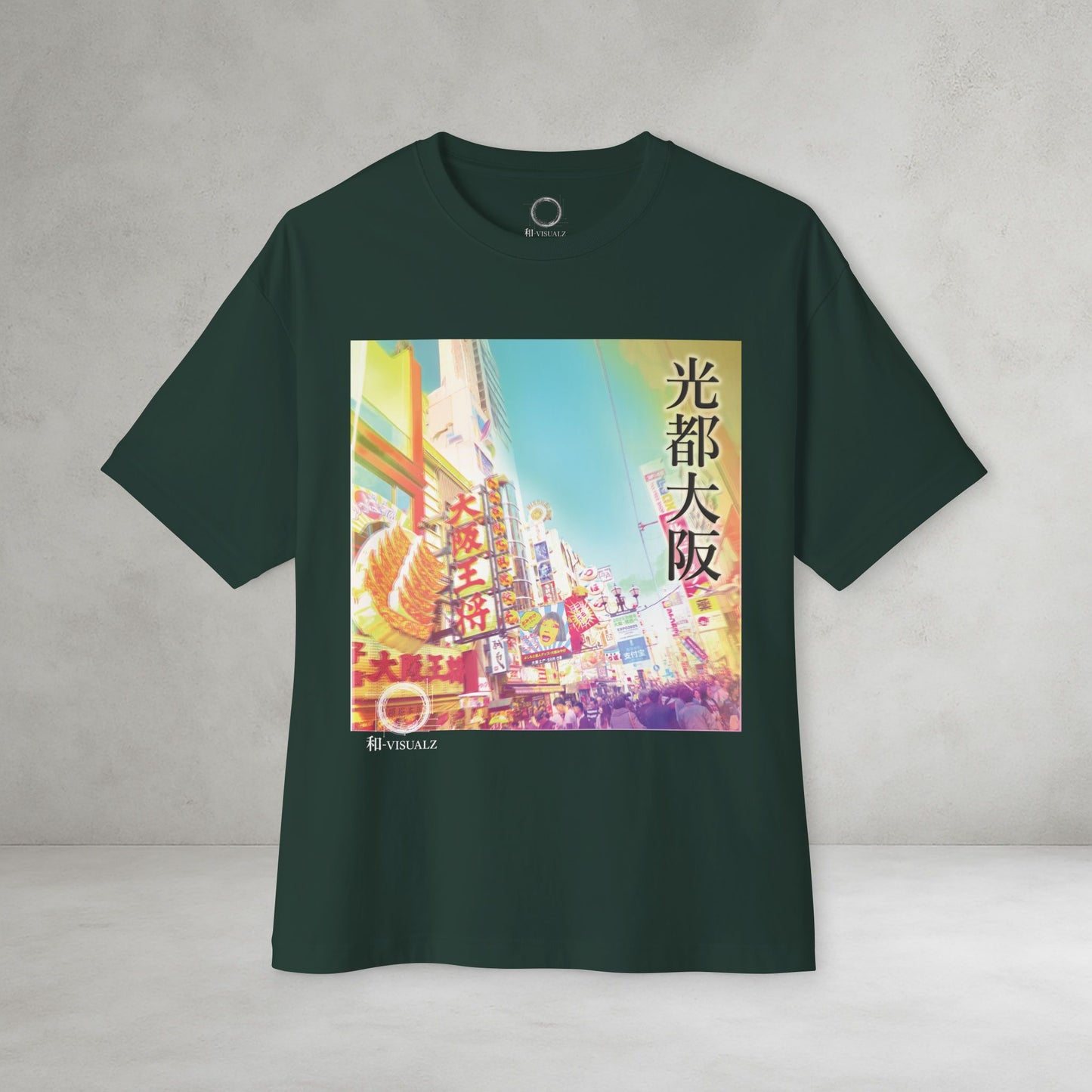 Osaka Delight Unisex Tee — 光都大阪 | Personalized Kanji Name Available | WA-VISUALZ