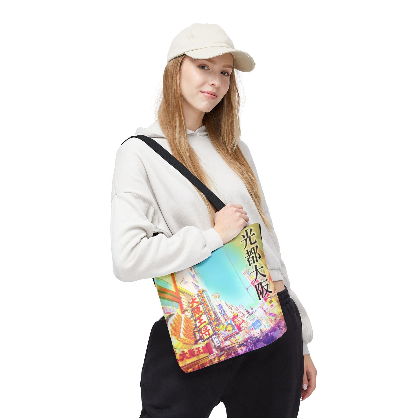 Osaka Delight Art Tote — 光都大阪 | Personalized Kanji Name Available | WA-VISUALZ