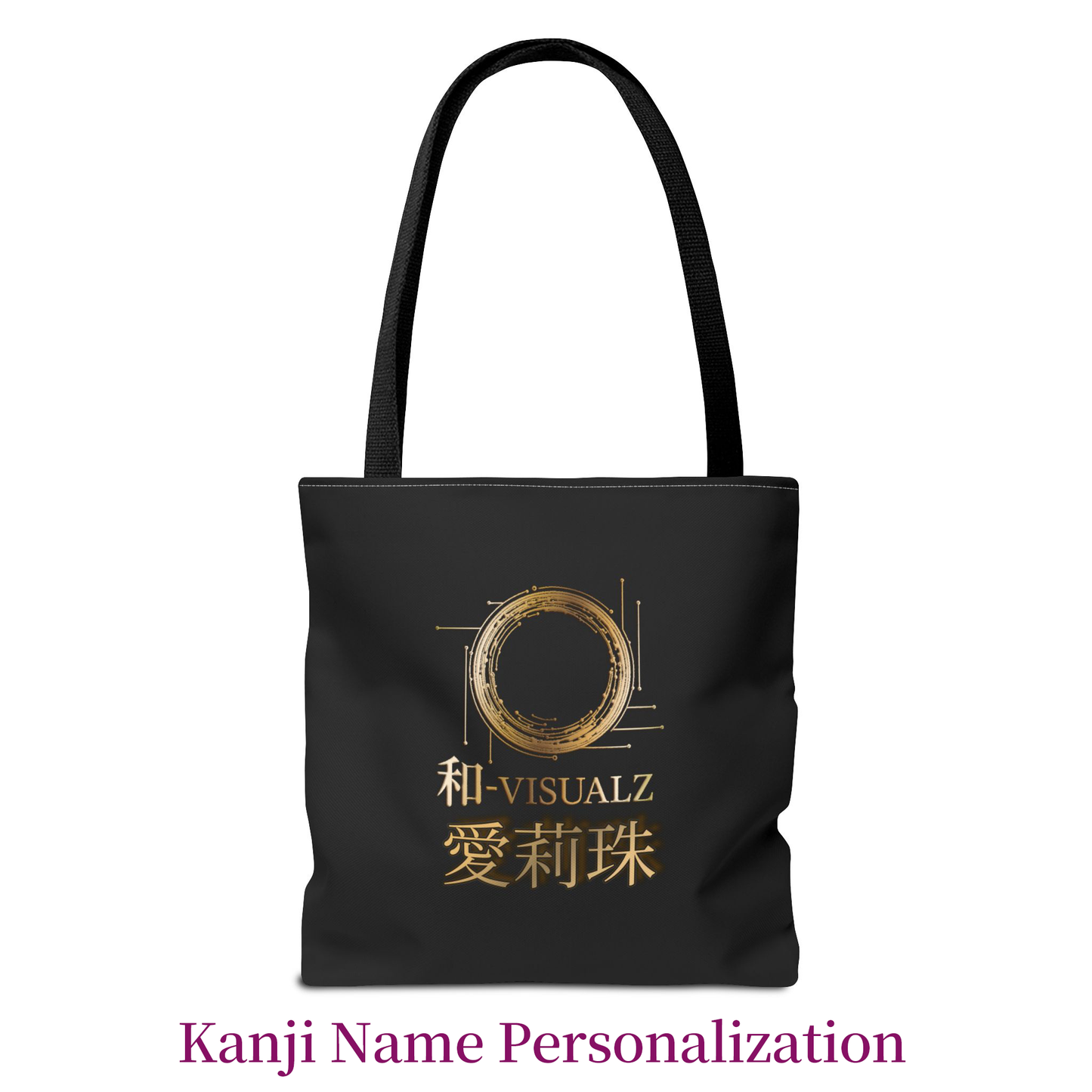 Osaka Delight Art Tote — 光都大阪 | Personalized Kanji Name Available | WA-VISUALZ